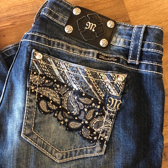 Miss Me Denim - Miss Me bootcut dark wash size 31